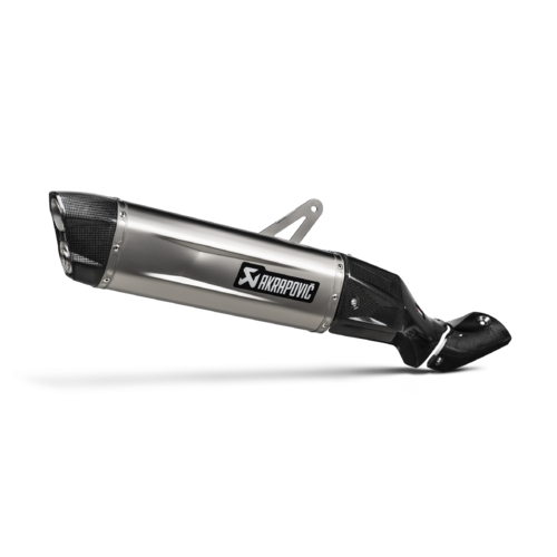 Akrapovic Slip-On Line Titanium Muffler System w/Carbon End Cap & Heat Shield for Honda CRF1100L Africa Twin/Adventure Sports 2020