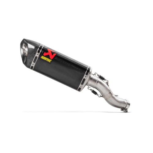 Akrapovic Slip-On Line Carbon Muffler System w/Carbon End Cap for Honda CBR 250 RR 17-20