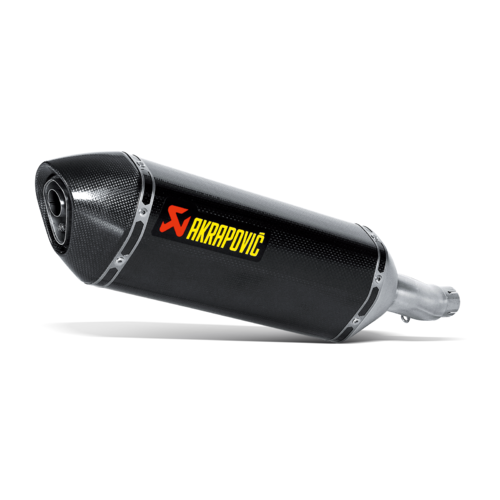 Akrapovic Slip-On Line Carbon Muffler System w/Carbon End Cap for Honda CBR 300 R 14-17