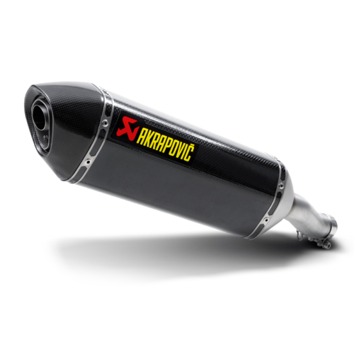 Akrapovic Slip-On Line Carbon Muffler System w/Carbon End Cap for Honda CB 400/500F/CB 400/500X/CBR 400/500 R 13-15