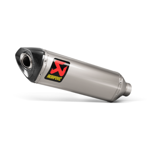 Akrapovic Slip-On Line Titanium Muffler System (Track Day) w/Carbon End Cap for Yamaha YZF-R1 2020