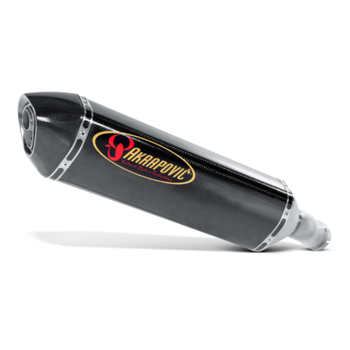 Akrapovic Slip-On Line Carbon Muffler System w/Carbon End Cap for Yamaha FZ 1 Fazer 06-15