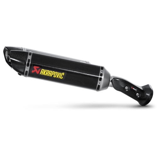 Akrapovic Slip-On Line Carbon Muffler System w/Carbon End Cap for Yamaha YZF-R1 09-14 