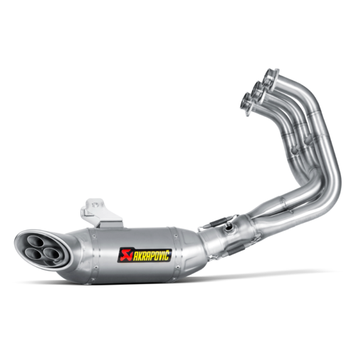 Akrapovic Racing Line Titanium Full Exhaust System w/Titanium End Cap for Yamaha FJ-09 15-16/MT-09 14-16/FZ-09 14-16