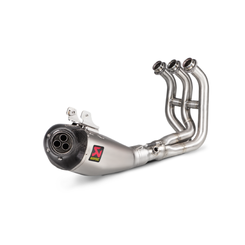 Akrapovic Racing Line Titanium Full Exhaust System w/Carbon End Cap for Yamaha MT09 14-19