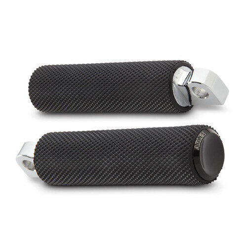 Arlen Ness AN-07-925 Knurled Fusion Footpegs Black