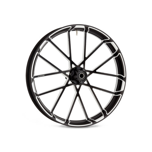 Arlen Ness AN-10101-203-6130 18" x 5-1/2" ProCross Front Wheel w/Hub Black for FXFB Fat Bob 18-Up