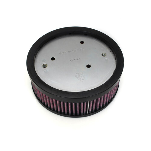 Arlen Ness AN-18-040 Air Filter Element for Sportster 88-Up using OEM Oval Air Cleaner Cover