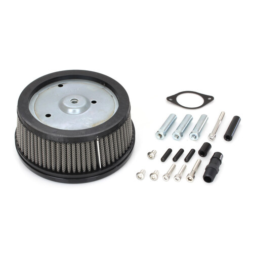Arlen Ness AN-50-319 Stage 1 Big Sucker Air Cleaner Kit Stainless for Street 500 15-Up