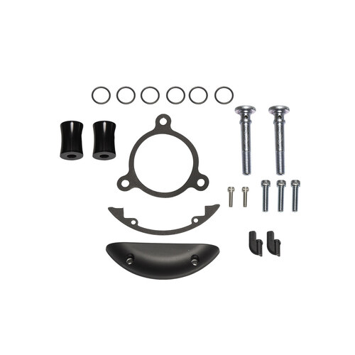 Arlen Ness AN-602-001 Inverted Air Cleaner Hardware Kit Black for Touring 08-16/Big Twin 16-17 w/Throttle By Wire