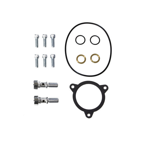 Arlen Ness AN-602-020 Monster/Velocity Air Cleaner Hardware Kit for Touring 08-16/Big Twin 16-17 w/Throttle By Wire