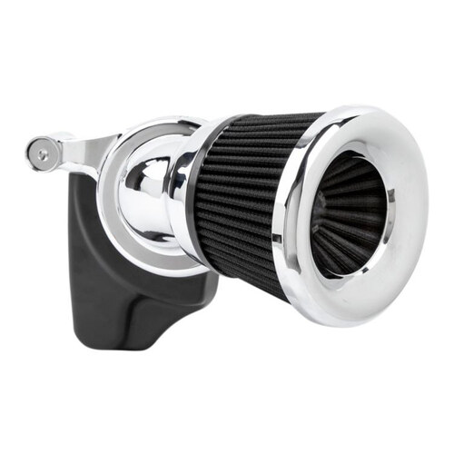 Arlen Ness AN-81-201 65° Velocity Air Cleaner Kit Chrome for Softail 18-Up/Touring 17-Up