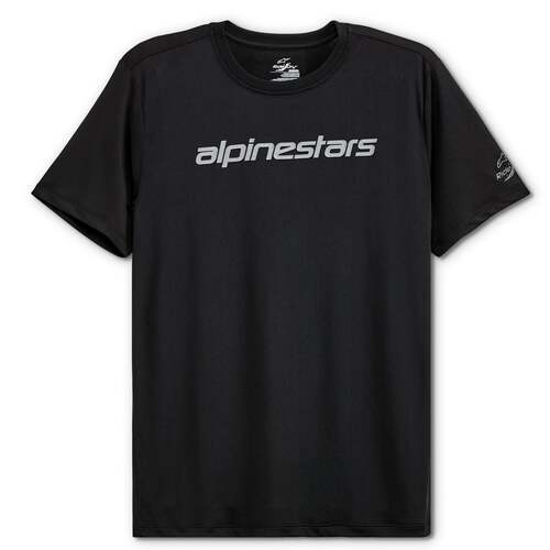 Alpinestars Tech Linear Performance Black Tee [Size:SM]