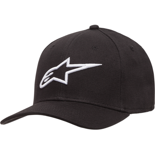 Alpinestars Ageless Curve Black/White Hat [Size:SM/MD]