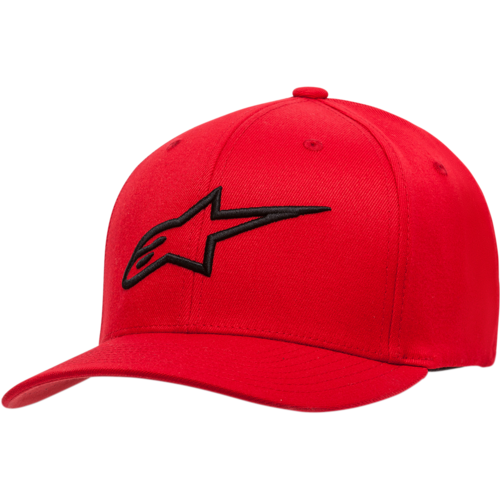 Alpinestars Ageless Curve Red/Black Hat [Size:SM/MD]