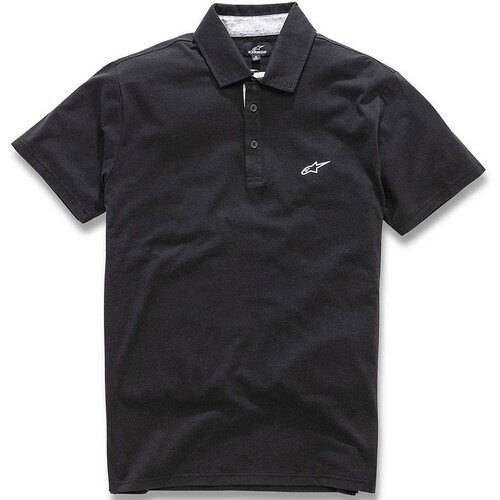 Alpinestars Eternal Black Polo Shirt [Size:SM]