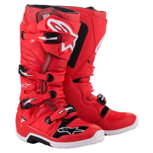 Alpinestars 2023 Tech 7 Red Boots [Size:13]