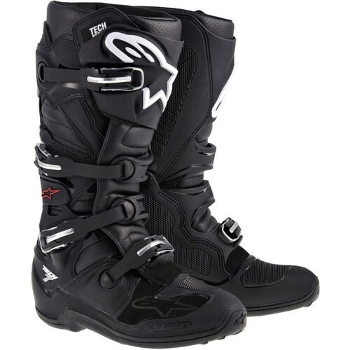 Alpinestars 2023 Tech 7 Black Boots [Size:6]