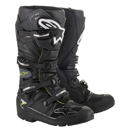 Alpinestars 2023 Tech 7 Drystar Enduro Black/Grey Boots [Size:14]