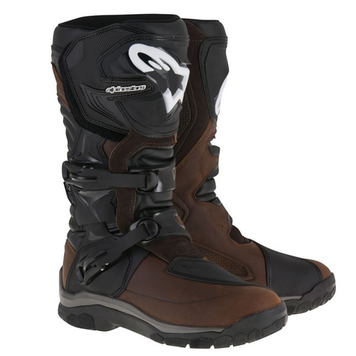 Alpinestars Corozal Adventure Drystar Brown Oiled Leather Boots [Size:8]