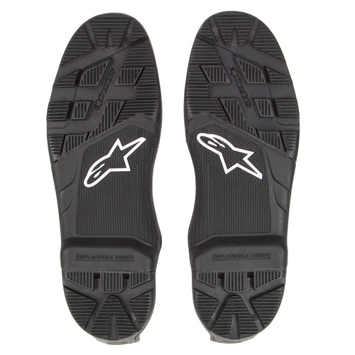 Alpinestars Replacement Soles Black for Tech 7/5/3 Enduro Boots [Size:8]