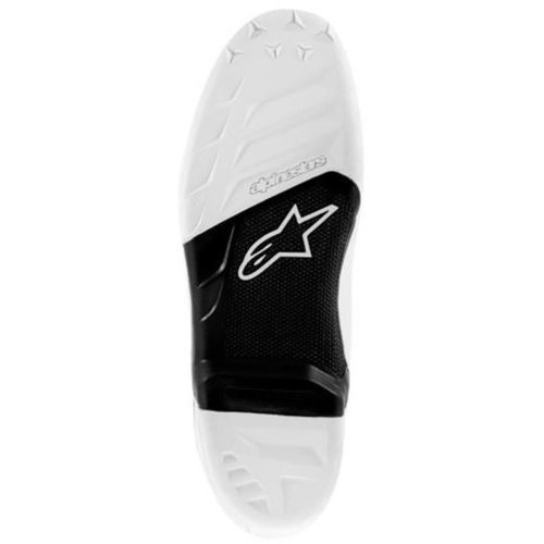 Alpinestars Replacement Soles White/Black for Tech 7/5/3 Boots [Size:9]