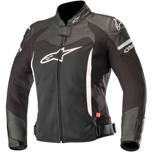 Alpinestars Stella SP-X Air Black/White Womens Leather Jacket [Size:38]