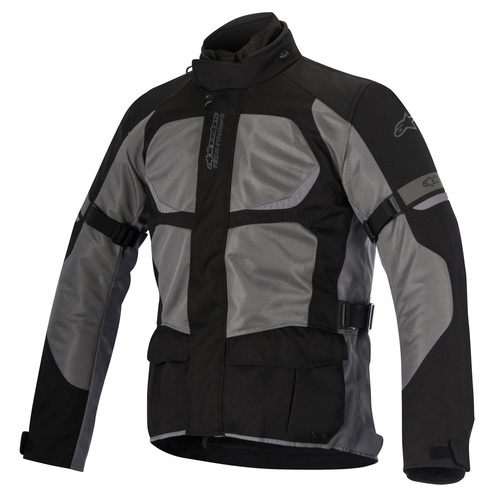 Alpinestars Santa Fe Air Drystar Black/Grey Textile Jacket [Size:SM]