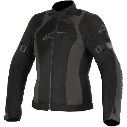 Alpinestars Stella Amok Air Drystar Black Womens Textile Jacket [Size:LG]