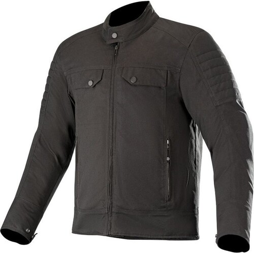 Alpinestars Ray Canvas V2 Black Textile Jacket [Size:SM]