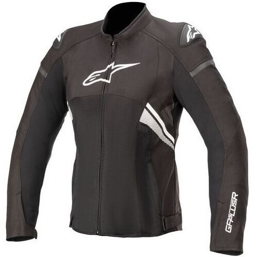 Alpinestars Stella T GP Plus R V3 Air Black/White Womens Textile Jacket [Size:XL]