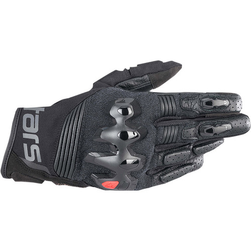 Alpinestars Halo Black Leather Gloves [Size:2XL]