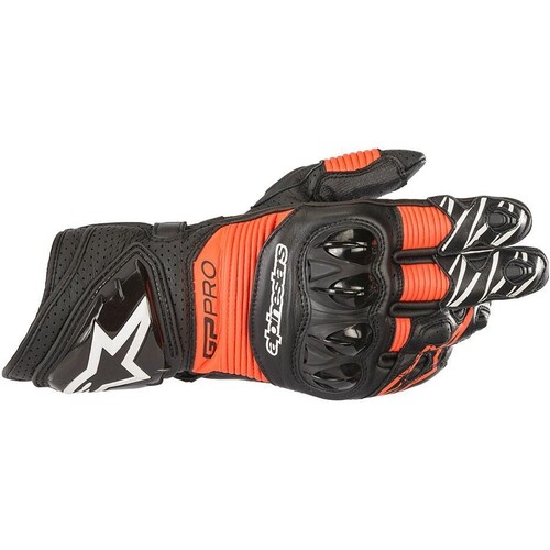Alpinestars GP Pro R3 Black/Fluro Red Gloves [Size:3XL]