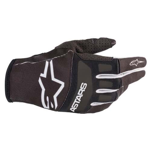 Alpinestars 2022 Techstar Black/White Gloves [Size:SM]