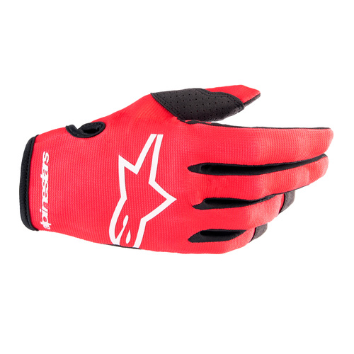Alpinestars 2023 Radar Mars Red/White Gloves [Size:2XL]