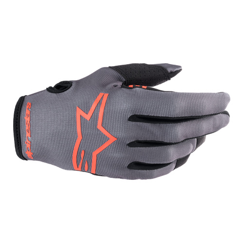 Alpinestars 2023 Radar Magnet Neon Red Gloves [Size:SM]