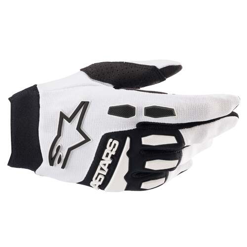 Alpinestars 2022 Full Bore White/Black Gloves [Size:2XL]