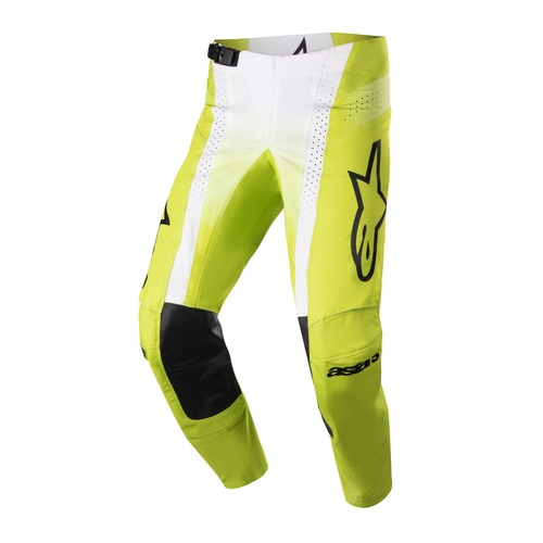 Alpinestars 2023 Techstar Push Fluro Yellow/White Pants [Size:38]