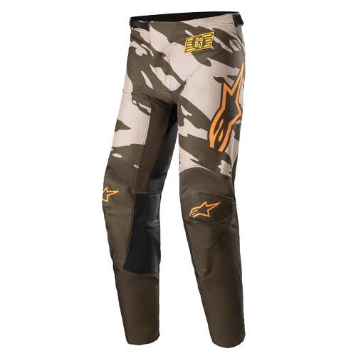 Alpinestars 2022 Racer Tactical Military Camo Sand/Tangerine Pants [Size:28]
