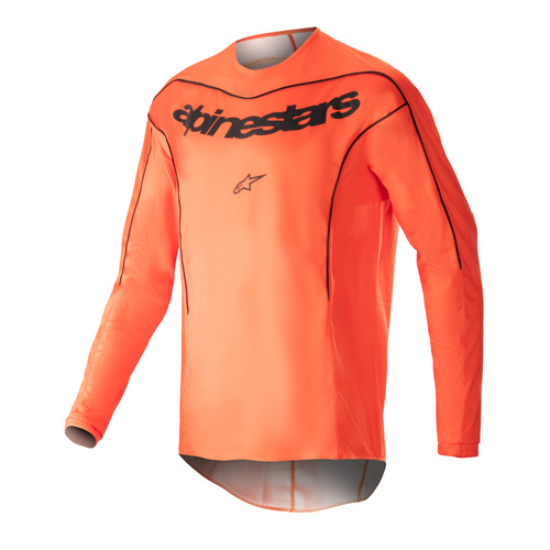 Alpinestars 2023 Fluid Lurv Hot Orange/Black Jersey [Size:XL]