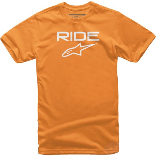 Alpinestars Ride 2.0 Orange/White Kids Tee [Size:XS]