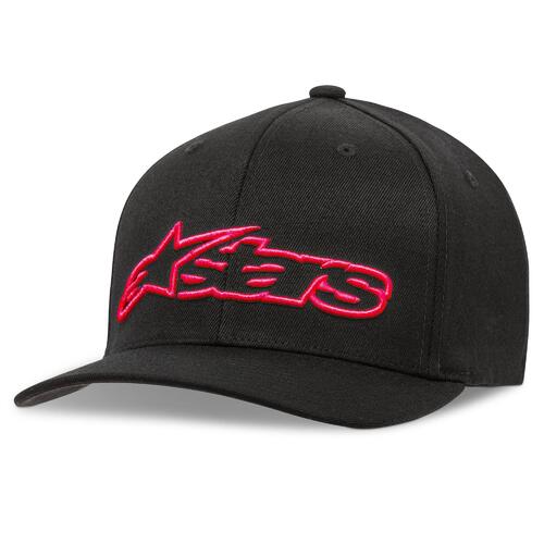 Alpinestars Blaze Flexfit Black/Red Hat [Size:SM/MD]