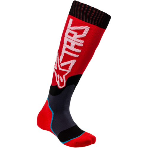 Alpinestars 2023 MX Plus 2 Red/Black Youth Socks