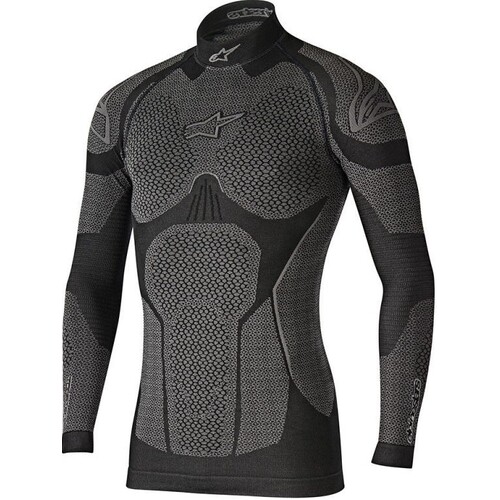 Alpinestars Ride Tech Black/Grey Long Sleeve Winter Top [Size:XS/SM]
