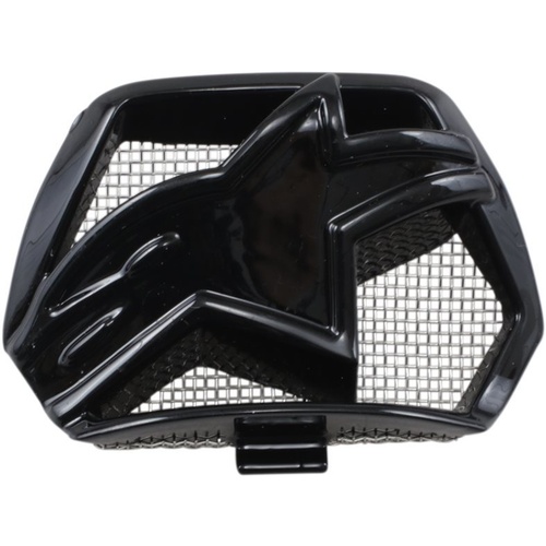 Alpinestars Replacement Chin Vent Gloss Black for M10/M8 Helmets