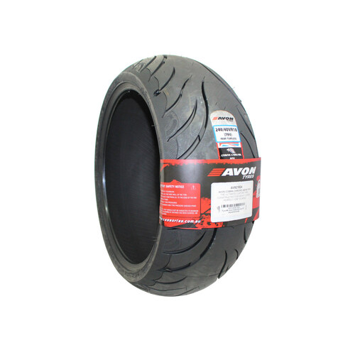 Avon Tyres AV921824 Cobra Chrome AV92 Rear Tyre 240/40-R18 Tubeless