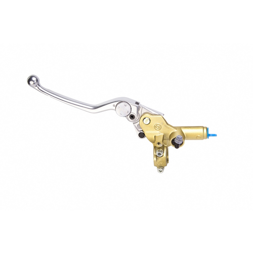 Brembo PSC12/25 Clutch Master Cylinder w/Lever Gold/Silver for most Ducati Models