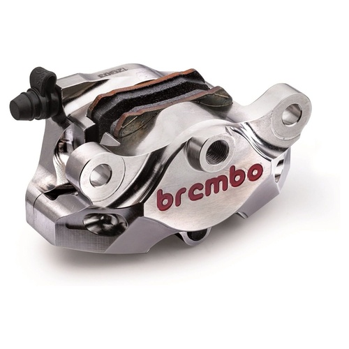 Brembo P4 34 84mm Rear Caliper Kit Nickel for Aprilia/Ducati Models