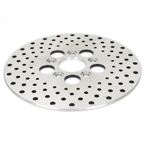 RSS BAI-06-0173AS 10" Front Rear Disc Rotor Stainless Steel for Front on FL 72-84/FX/Sportster 1973 & Rear on Big Twin 73-80