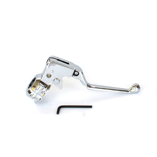 RSS BAI-07-0540-4 Clutch Lever Assembly Chrome for Big Twin/Sportster 82-95 Models